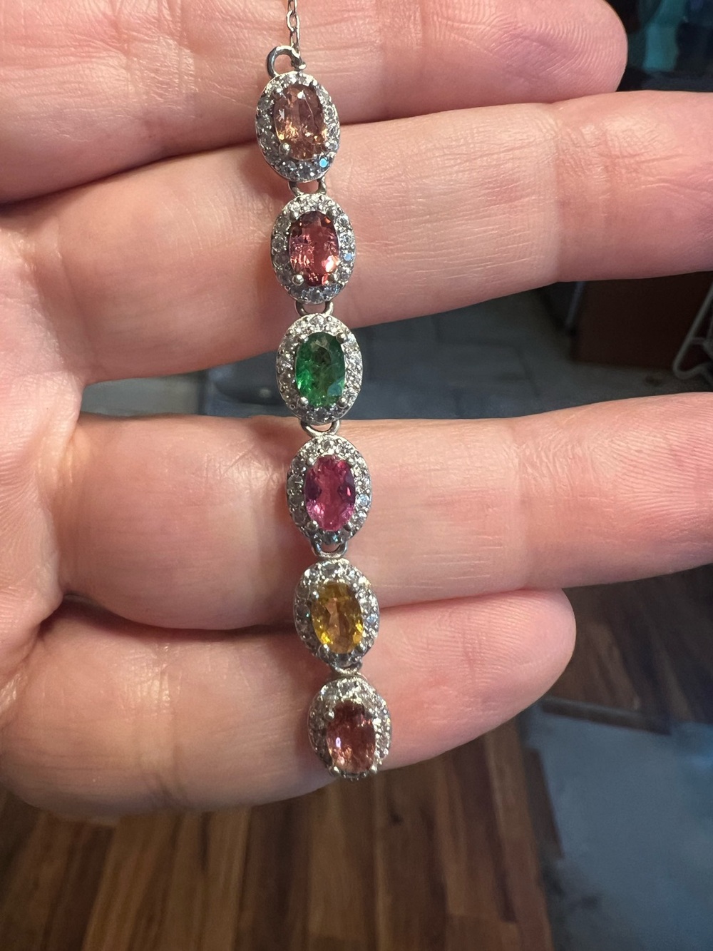 Multi-stone bracelet